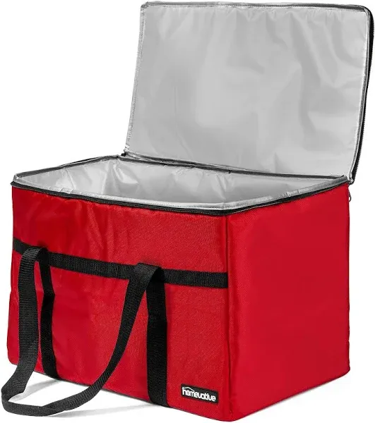 Insulated Food &amp; Grocery Delivery Bag - Durable Nylon - Lifetime Guarantee