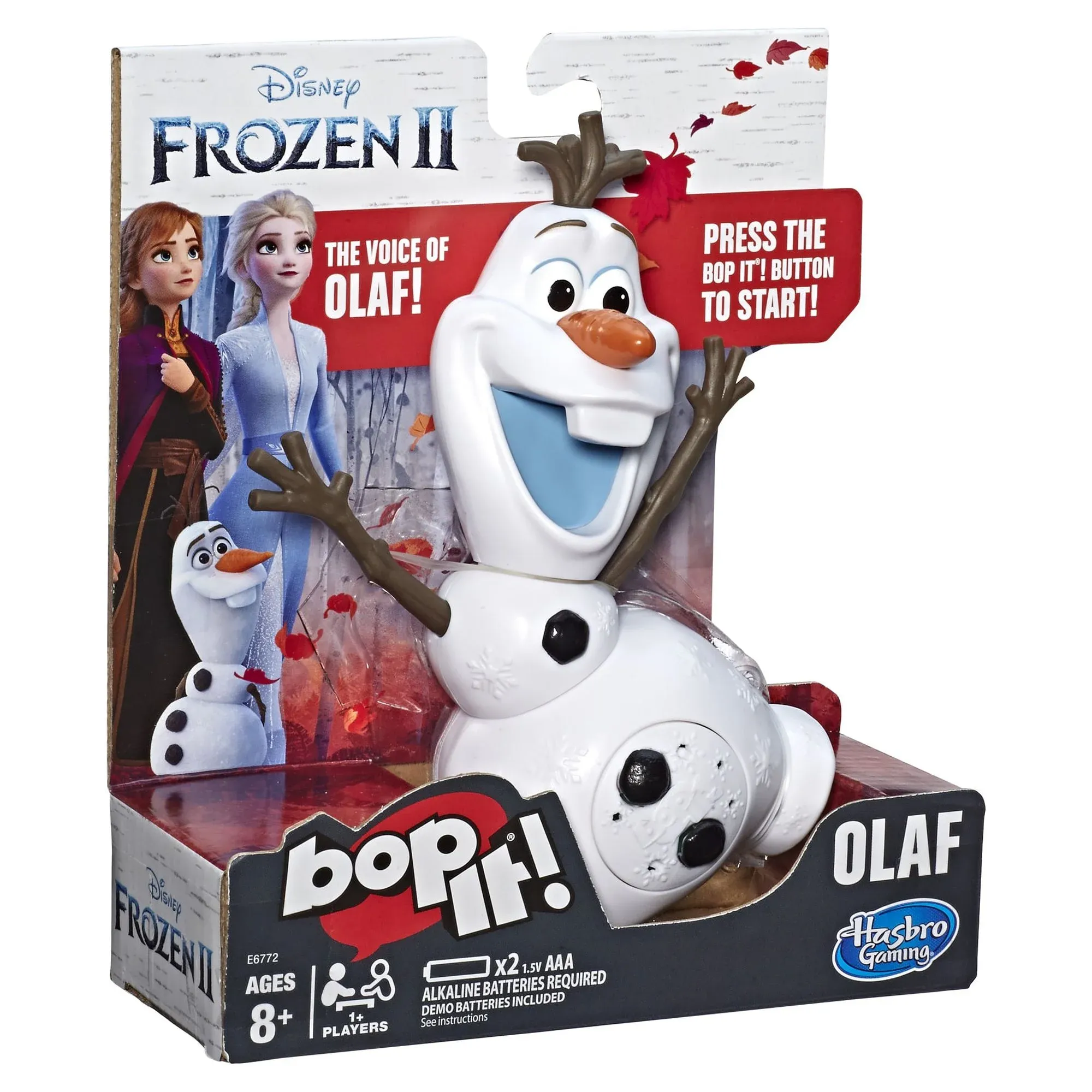 Disney&#039;s Frozen II Bop It! Olaf Edition Voice Of Olaf Brand New