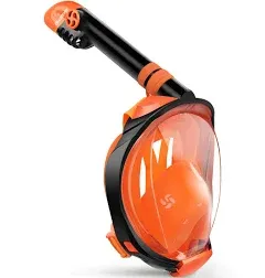 Greatever G2 Full Face Snorkel Mask with Latest Dry Top System,Foldabl<wbr/>e 180 D...