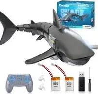 2.4G Remote Control Shark Toy 1:18 Scale High Simulation Shark Shark Swim Pool