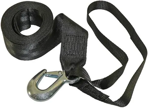 SeaSense PWC 2 in x 12 ft Hook Winch Strap