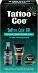 Tattoo Goo Aftercare Kit Includes Antimicrobial Soap, Balm, and Lotion, Tattoo Care for Color Enhancement, (3 Piece Set)