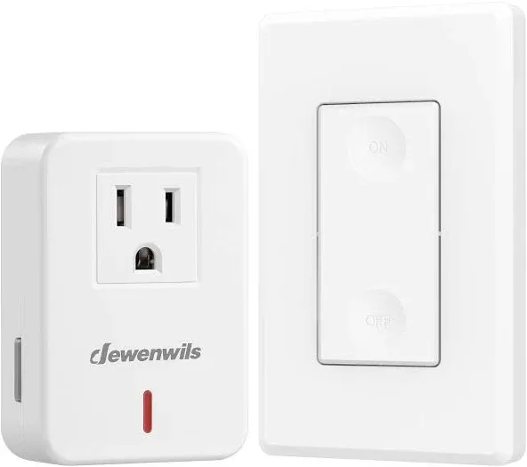 DEWENWILS Remote Control Socket DHRLS11B Wireless New In Box☆☆