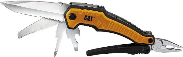 CAT Multi-Tool Set Stainless Steel Tools Belt Loop Storage Pouch