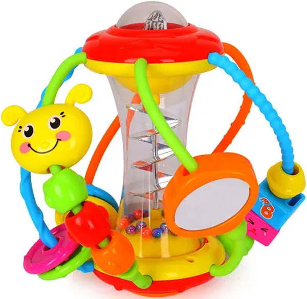 HOLA Baby Toys 6-12 Months Baby Toys 0-6 Months, Baby Rattle Toys Activity Ball