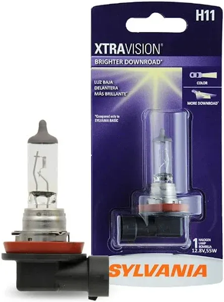 Sylvania H11 XtraVision Halogen Headlight Bulb