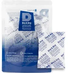 Dry & Dry Silica Gel Desiccant Packets