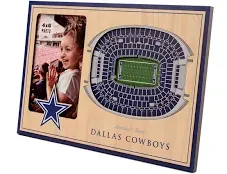 YouTheFan 3D StadiumView Picture Frame Dallas Cowboys