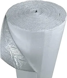 REFLECTIX 48"x100' Double Bubble White Reflective Foil Insulation 400SQFT 5SEAM