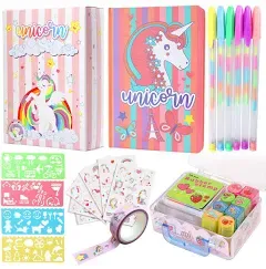 Yoytoo Unicorn Diary Stationery Set