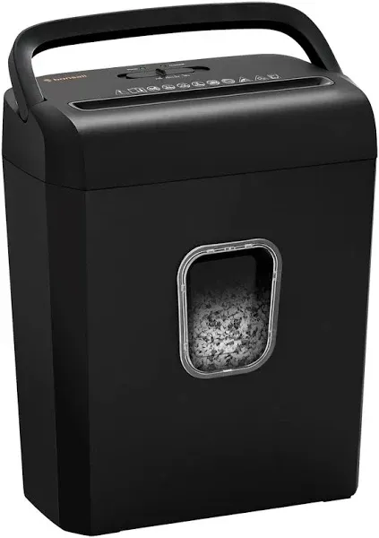 Bonsaii 6 Sheet High Security Micro Cut Paper Shredder, Credit Cards/Mail/Sta<wbr/>...