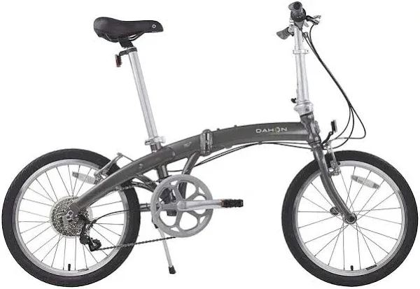 Dahon MU D8 Folding Bike Custom V-Brakes, V Clamp Technology Frame and Adjustable Handlepost (Rock)