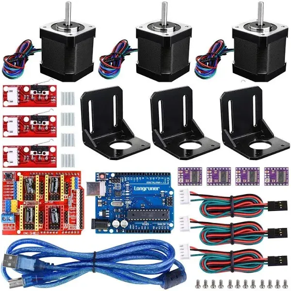 Longruner Nema 17 Stepper Motor Professional 3D Printer CNC Kit