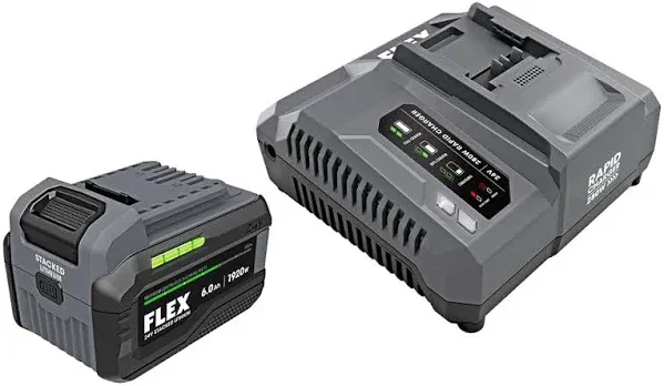 Flex FX0421-1H 24V 6.0Ah Stacked-Lithiu<wbr/>m Starter Kit, 280W