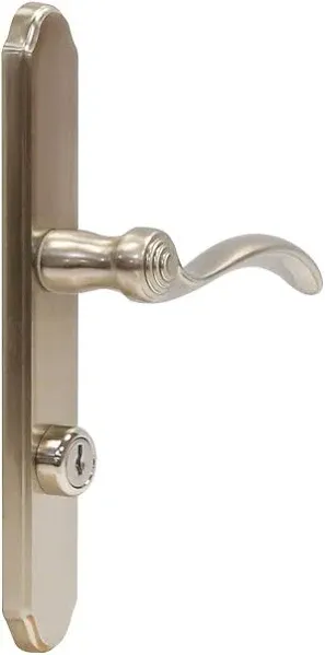 Larson Certified Storm Door Revere Mortise Handle Set (Brushed Nickel)- CH304170