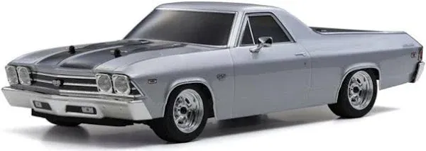 Fazer Mk2 FZ02 1969 Chevy El Camino SS 396, Type 2 Cortez Silver, 1/10