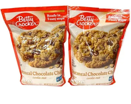 Betty Crocker Cookie Mix Oatmeal Chocolate Chip