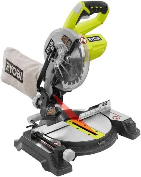 Ryobi Tools P552K 18V 7-1/4" Compound Miter Saw Kit