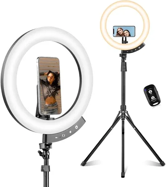 Sensyne 12&#034; Ring Light with 62&#034; Tripod Stand LED Selfie Circle - Scratch &amp; Dent