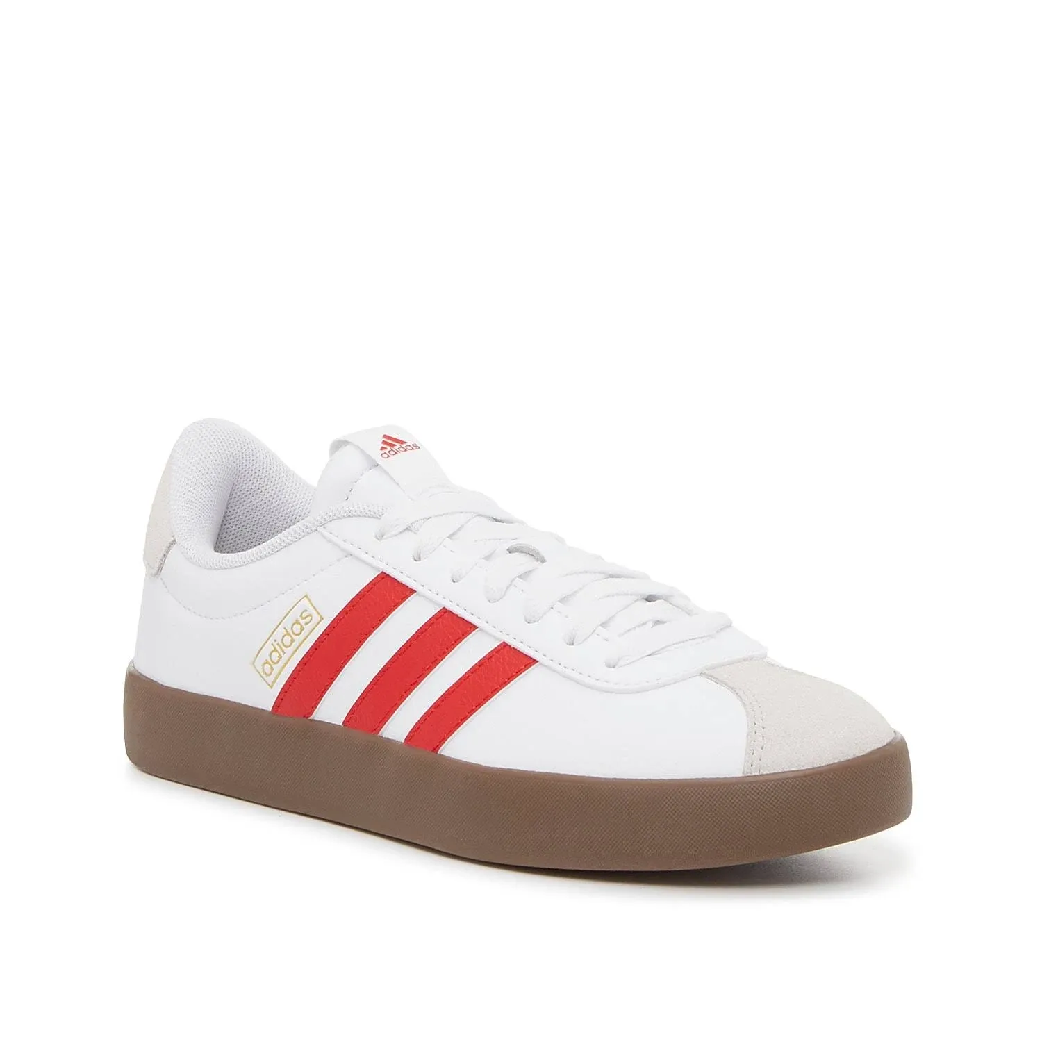 Adidas VL Court 3.0 Sneaker | Women's | White/Red | Size 10 | Sneakers