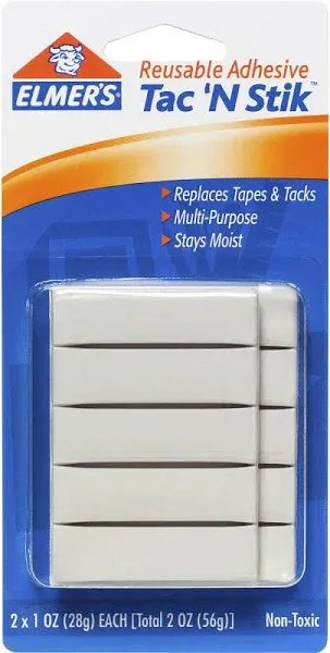 Elmer's Tac 'N Stik Reusable Adhesive