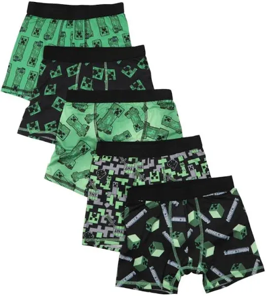 Minecraft Boxer Briefs (5-Pack)