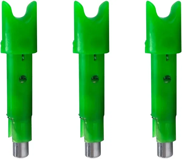 TenPoint Alpha-Blaze Lighted Nock Green 3Pk - Bushings Sold Separately