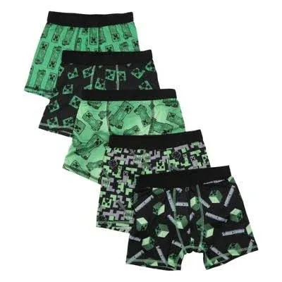 Minecraft 5-Pack Boys Boxer Briefs Set