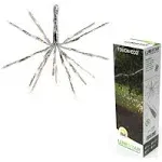 Solar LED Hanging Snowflake Starburst Light