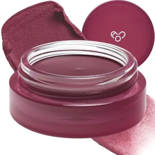 AOU FLOOFY MATTE BALM Tinted Balm Blusher for Lips and Cheeks 0.15Oz (04 Cold Balm)