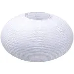 TopAAA 16 White Round Paper Lantern