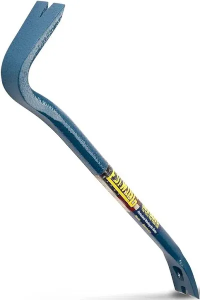 Professional 24&#034; Pry Bar - Gooseneck Wrecking Bar with Chisel End - Forged Steel