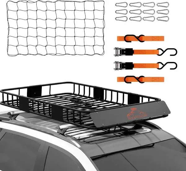 RoofPax Universal Car Roof Rack Basket