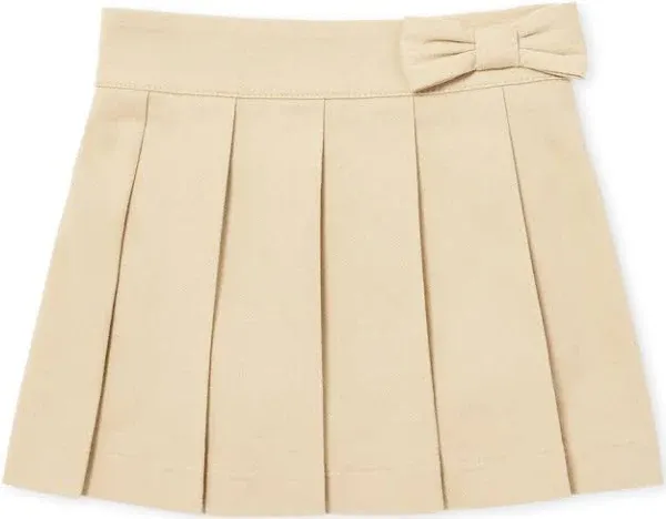 The Children's Place Baby Girls' Uniform Bow Pleated Skort