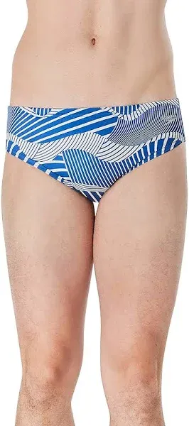 Speedo Vibe Men's Printed One Brief Swimsuit