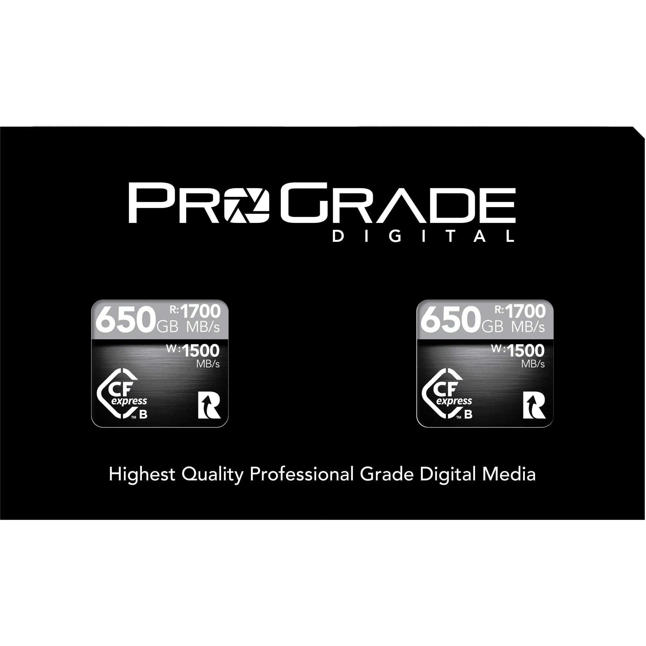 ProGrade Digital 650GB CFexpress 2.0 Type B Cobalt Memory Card