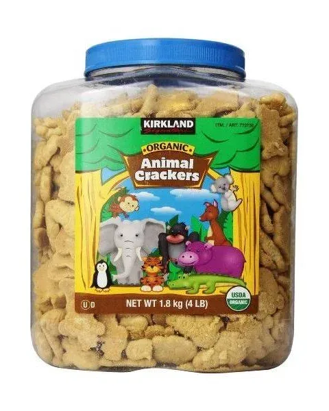 Kirkland Signature Organic Animal Crackers