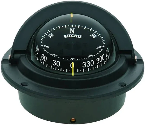 Ritchie Compass F-83 Flush Mount Voyager - Black