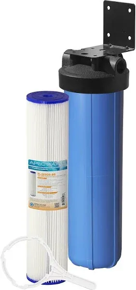 APEC Water Systems CB1-SED20-BB Whole House Sediment Water Filter 20&#034; Home