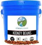 Clear Creek Kidney Beans 25 lbs Bucket