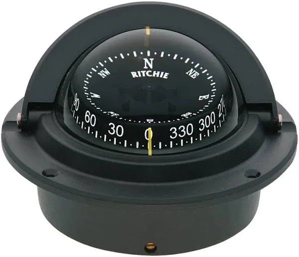 Ritchie Compass F-83 Flush Mount Voyager - Black