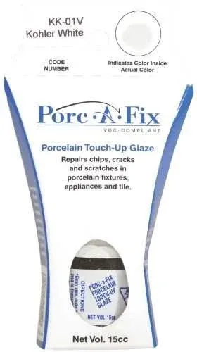 Porc-A-Fix Porcelain Touch-Up Kit for White Compliant KK-1V