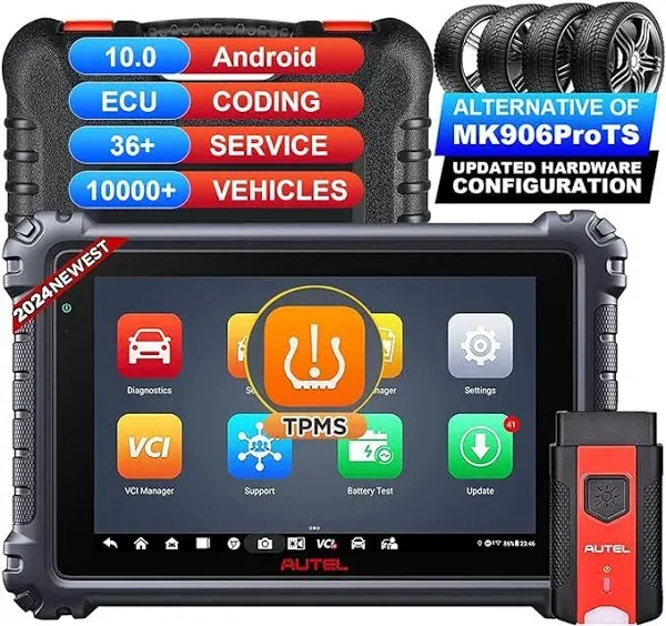 Autel MaxiCOM MK906Pro-TS Bi-Directional Control Scan Tool