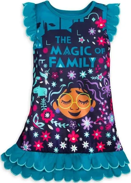 Disney Encanto Nightshirt for Girls, Size 9/10, Kids Unisex