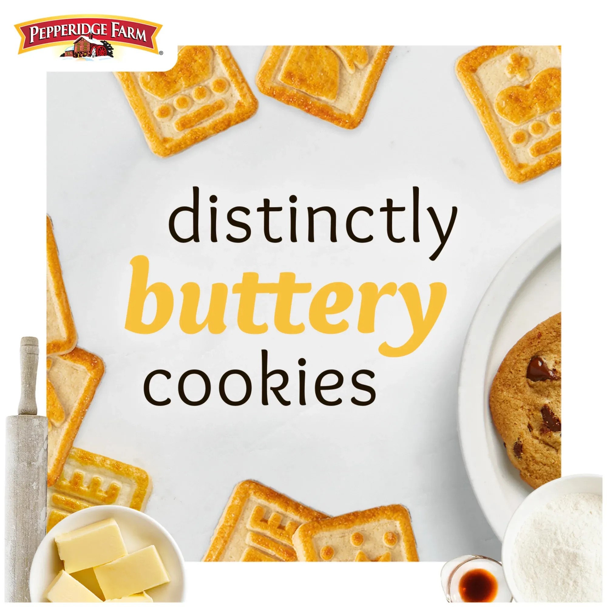 Pepperidge Farm Chessmen Butter Cookies