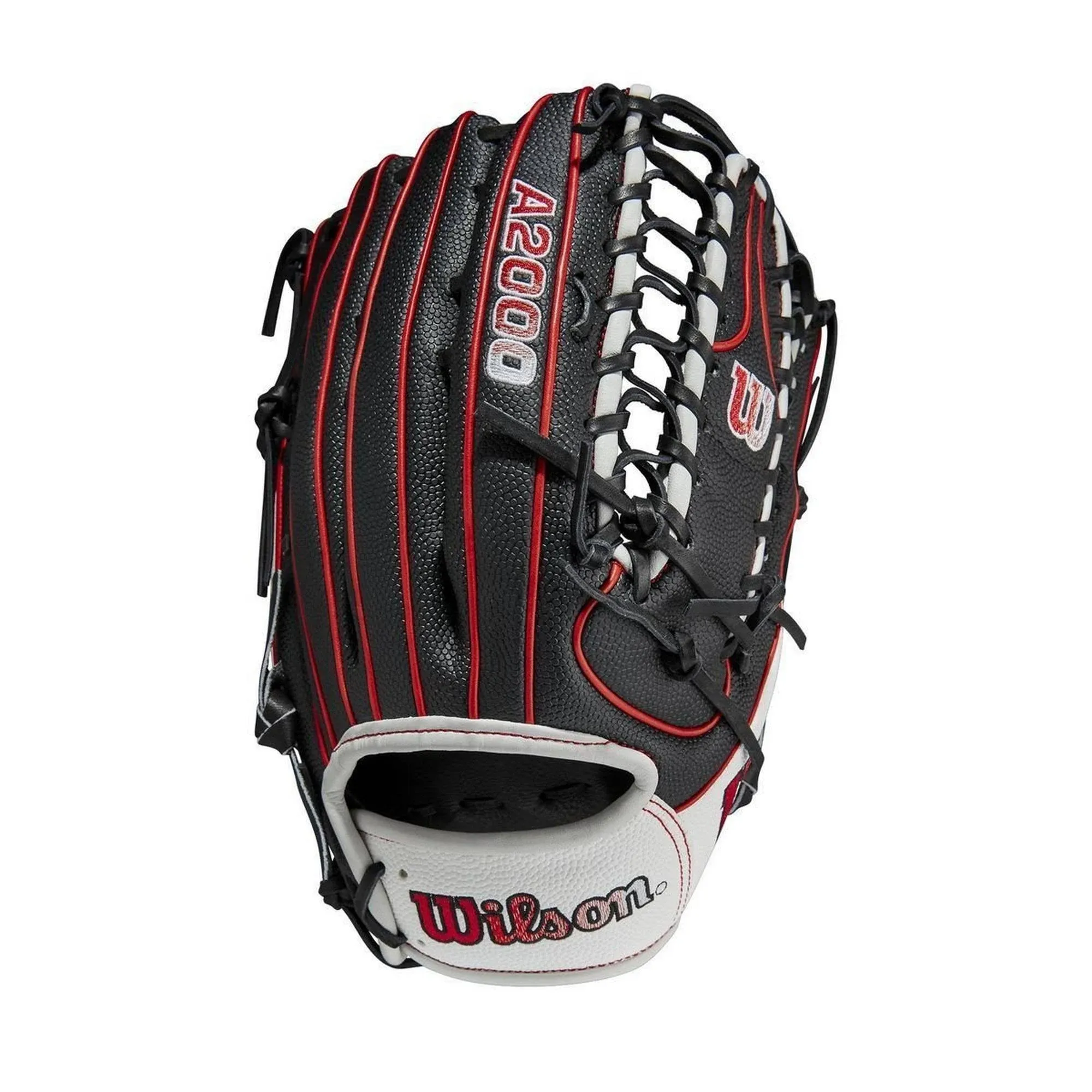 Wilson A2000SC SuperSkin OT7 Black/White/Red 12.75