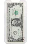 UBICON 10 Clear Reuseable, Heavy-Duty Vinyl DropIt Safe Envelope for Depositing of Currency and Money, Size 10, Clear