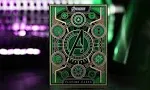 theory11 Avengers Playing Cards - Green