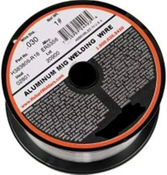 Hobart MIG Welding Wire — ER4043 Aluminum, .030in., 1-Lb. Spool, Model#