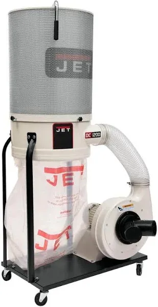 Jet DC-1200VX-CK1 2HP 1PH 230V Dust Collector with 2-Micron Canister Kit